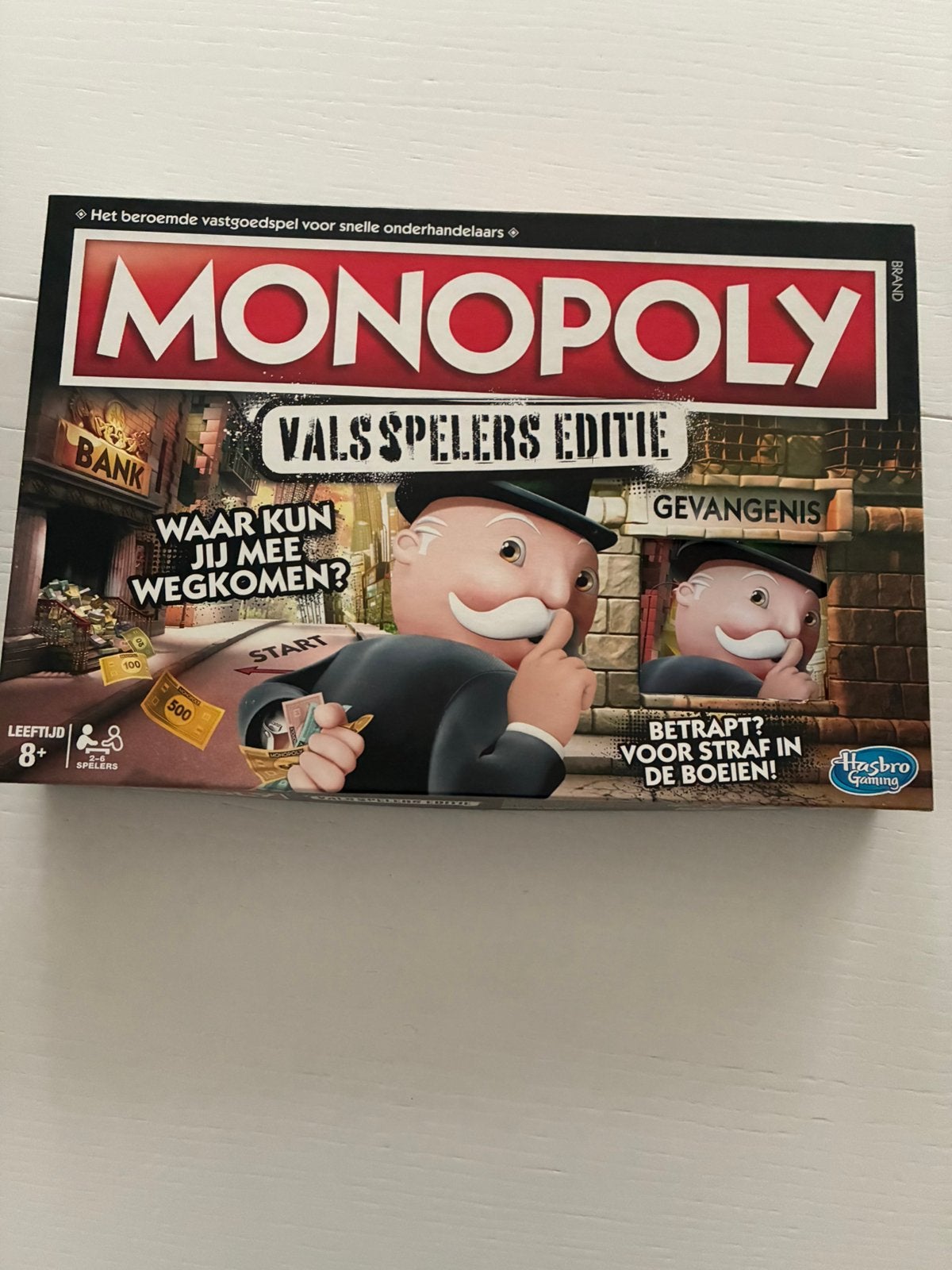 Monopoly valsspeeleditie, Ophalen of Verzenden, Zo goed als nieuw