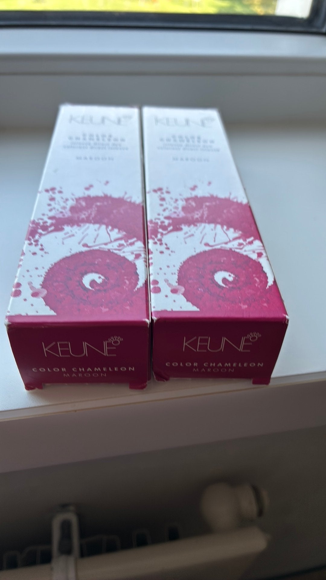 Haar kleur verf maroon, Ophalen of Verzenden, Zo goed als nieuw, Gehele gezicht