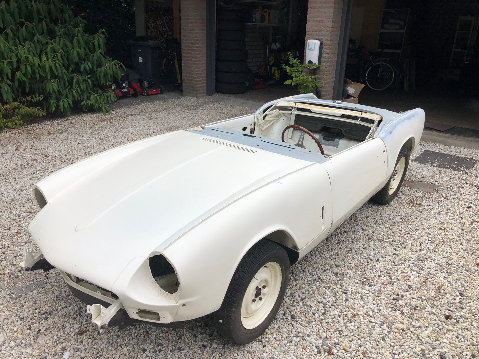 Triumph Spitfire Mk3 1969, Auto's, Achterwielaandrijving, Cabriolet, Triumph, Wit