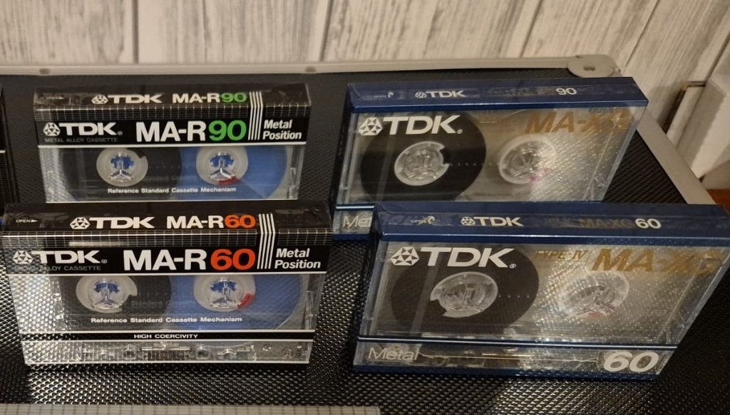 TDK Cassettebandjes High-End Collectors items MA-R & MA-XG, Cd's en Dvd's, Cassettebandjes, Overige genres, Nieuw in verpakking