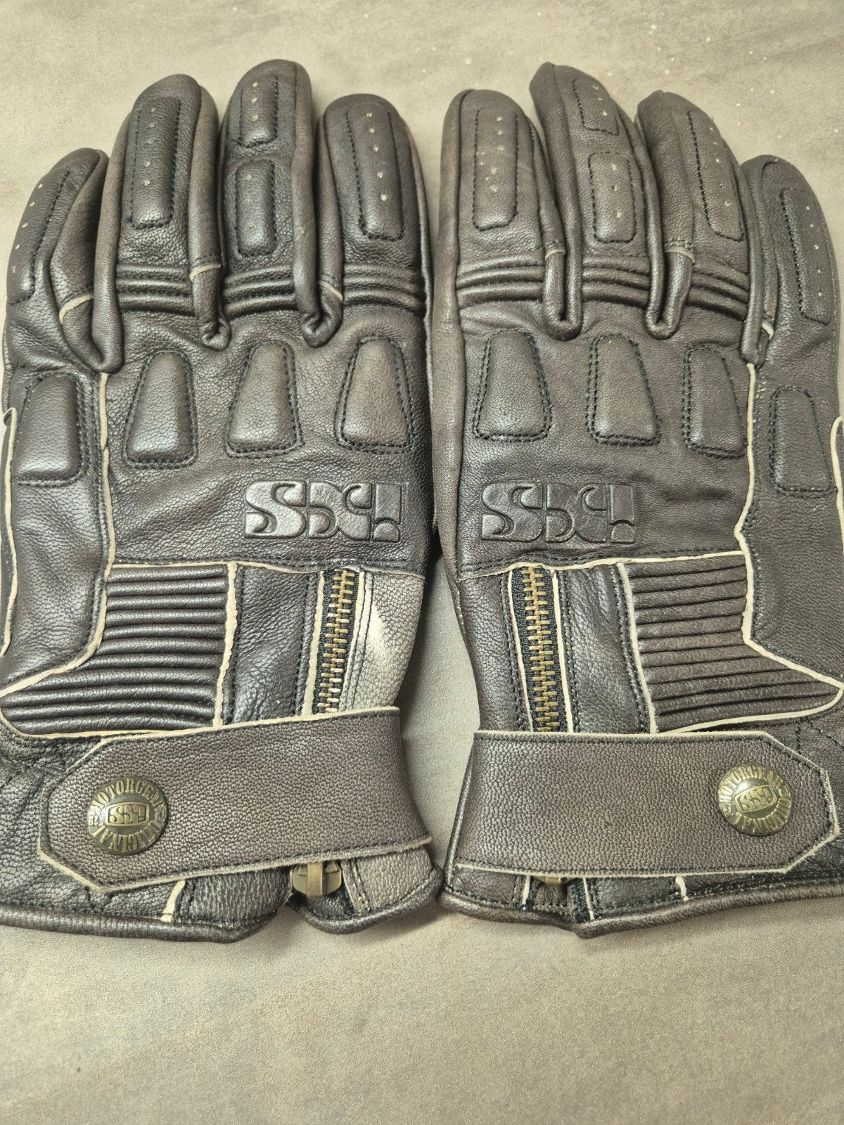 caferacer motorhandschoenen merk IXS maat L, Motoren, Heren, Ophalen of Verzenden, Nieuw zonder kaartje, IXS