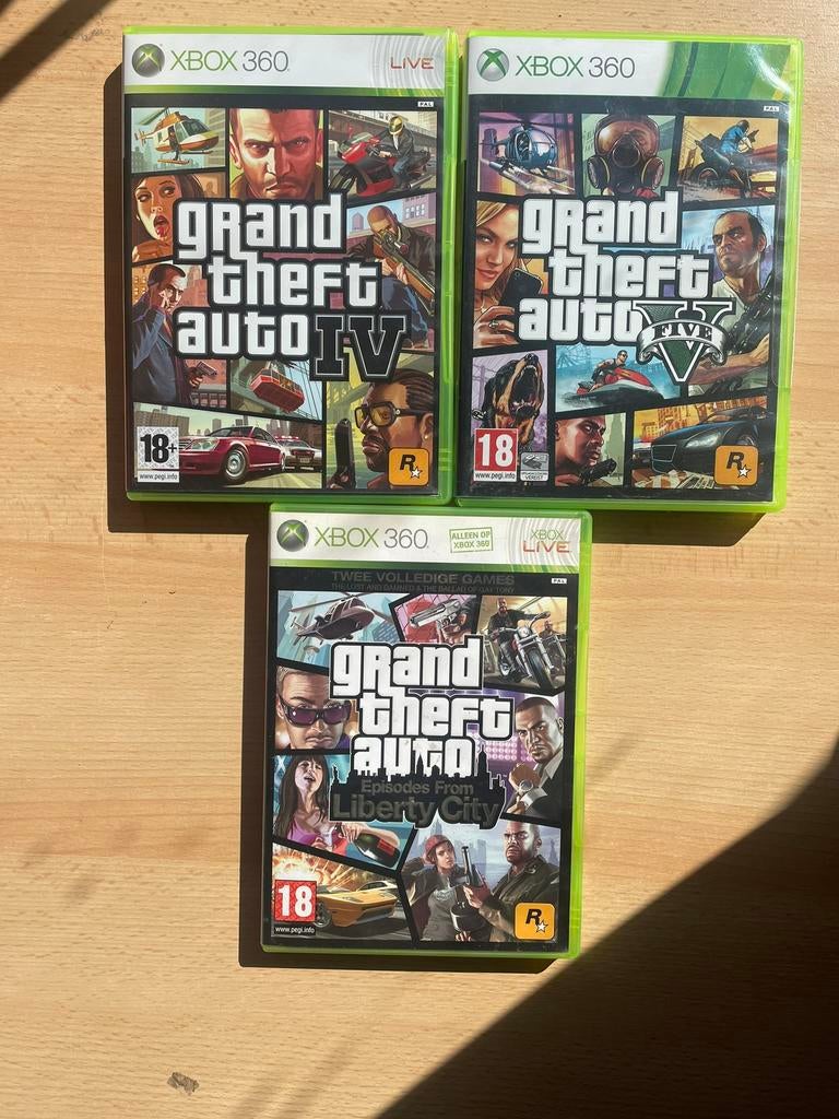 GTA Classics te koop – GTA IV & GTA V | Xbox 360 |, Spelcomputers en Games, Games | Xbox 360, Zo goed als nieuw, Avontuur en Actie