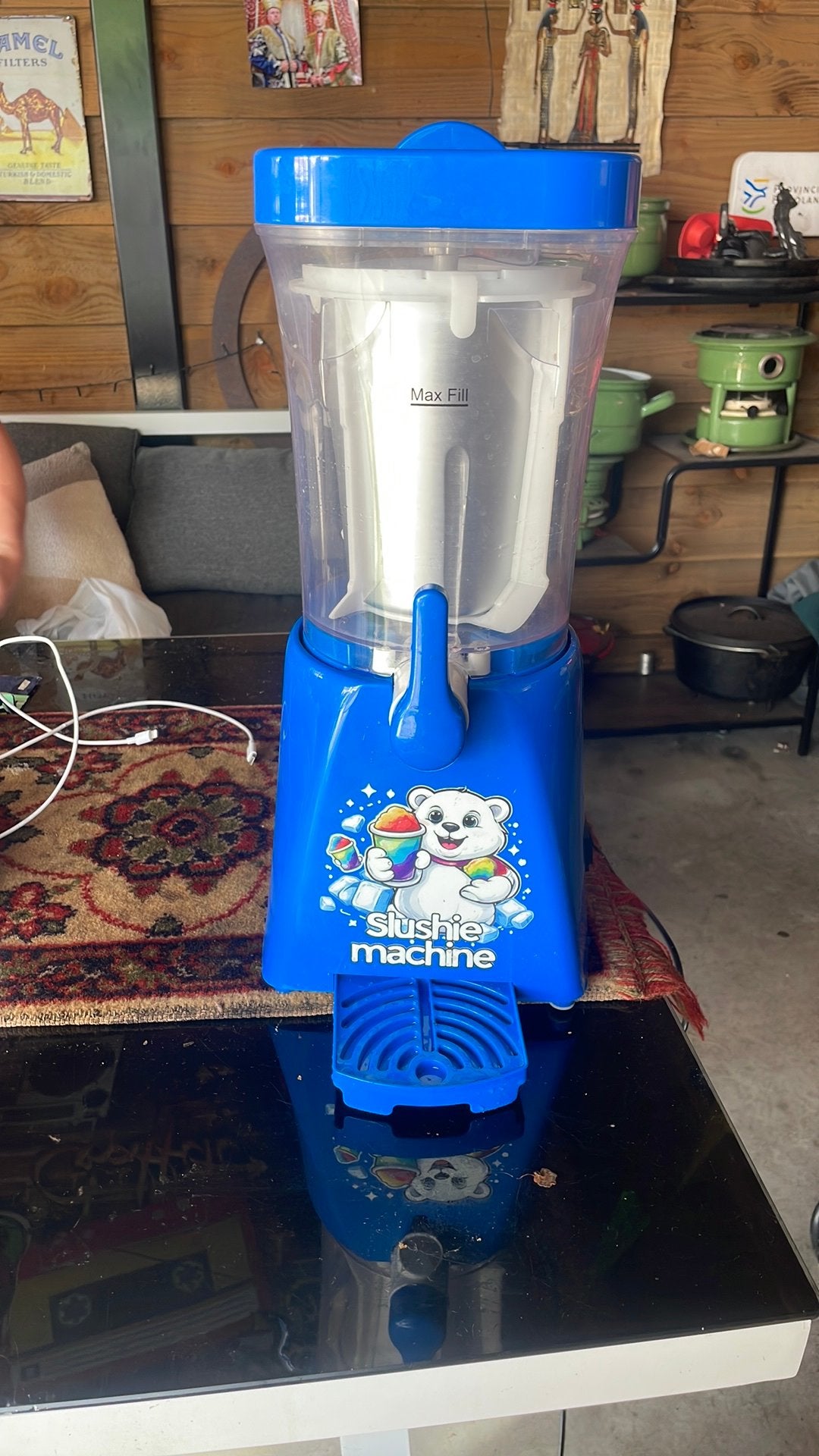 Slushmachine, Witgoed en Apparatuur, Thuistaps, Verzenden, Zo goed als nieuw, Overige merken