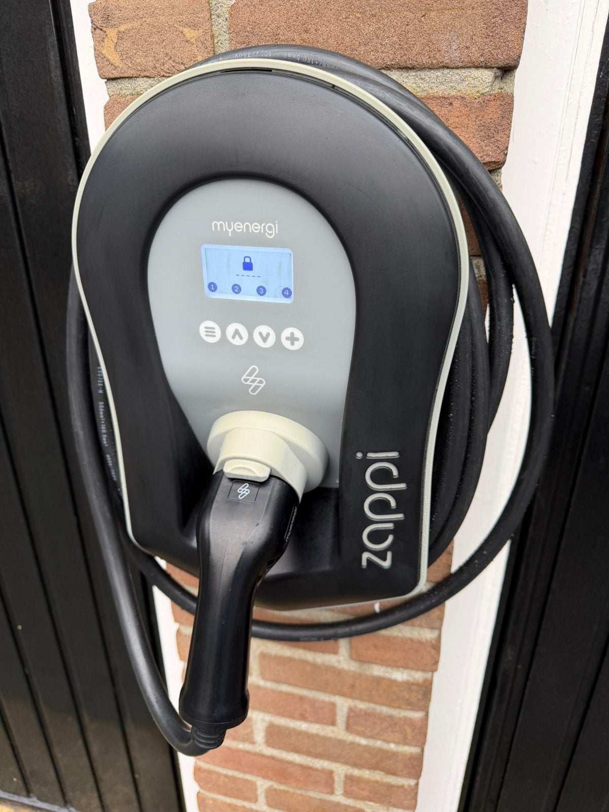 Zappi V2.1 laadpaal 22kW – 6,5m kabel – hub, Auto diversen, Ophalen of Verzenden, Gebruikt, Laadpaal