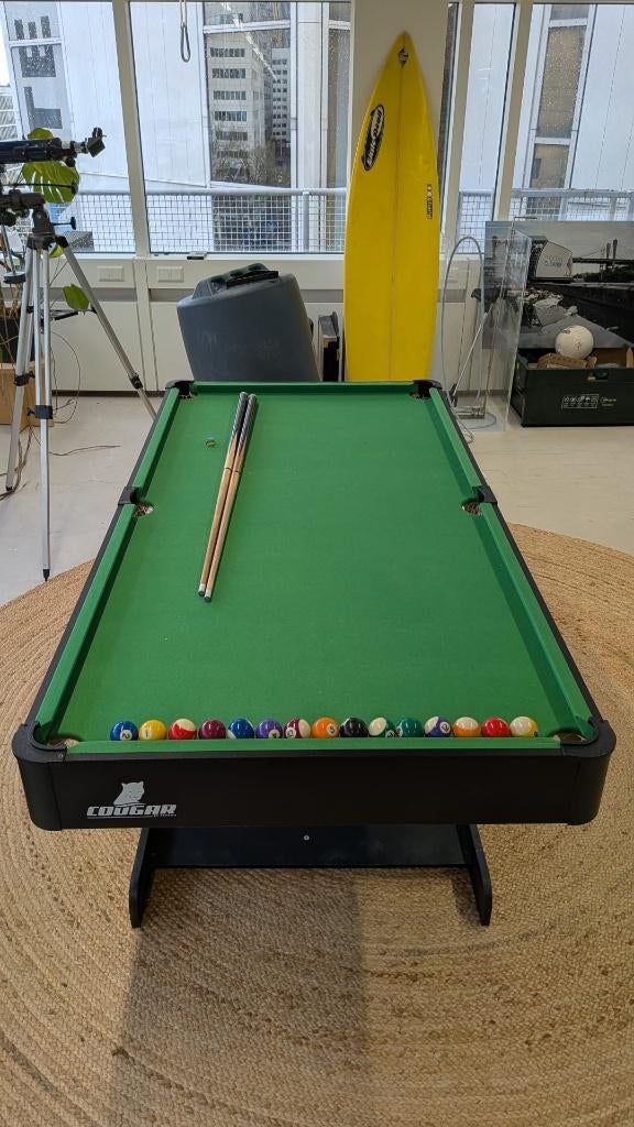 Pool table, Ophalen, Zo goed als nieuw, Pooltafel