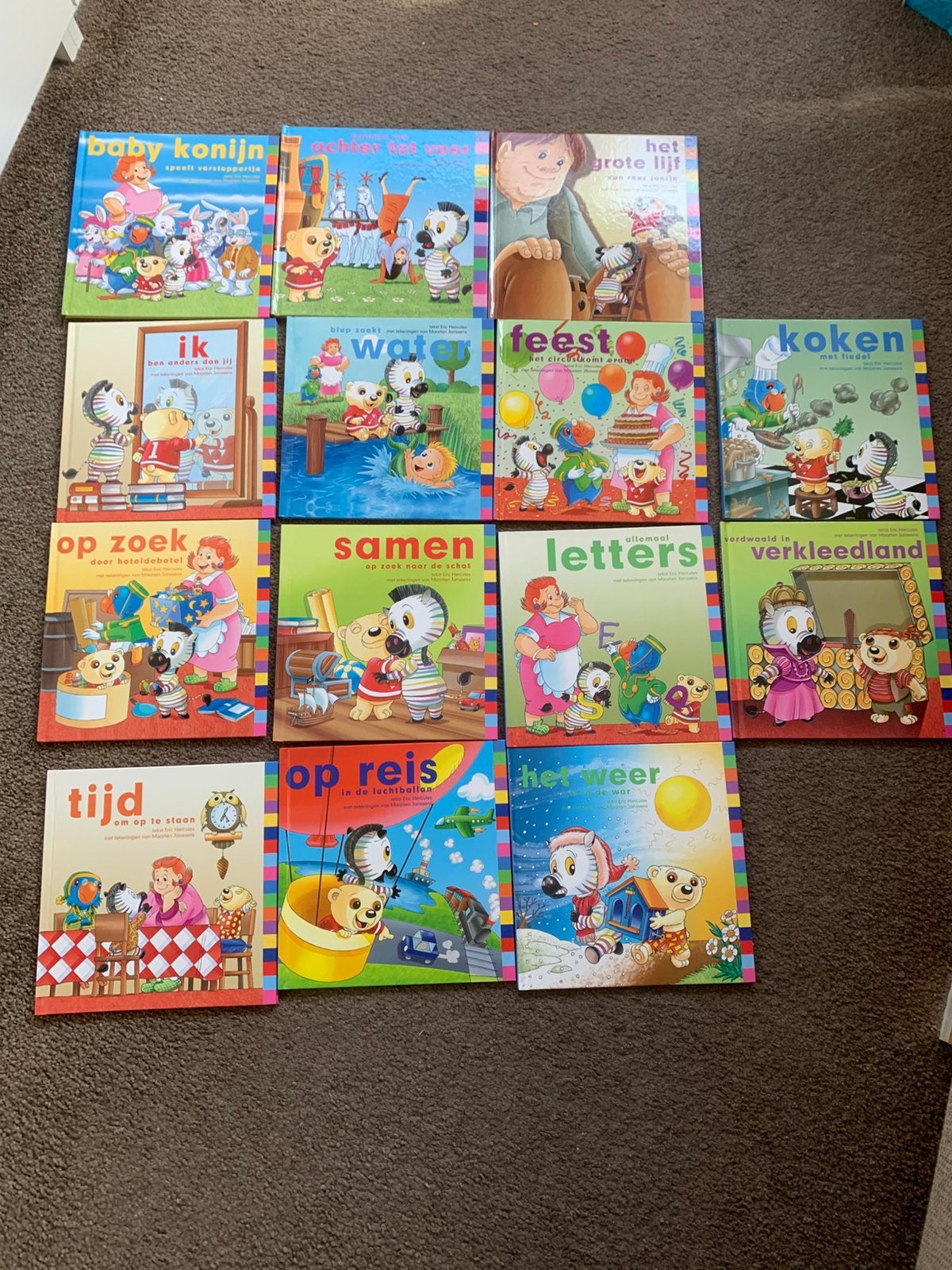 14 Hoteldebotel educatieve kinderboekjes, Ophalen of Verzenden, Zo goed als nieuw