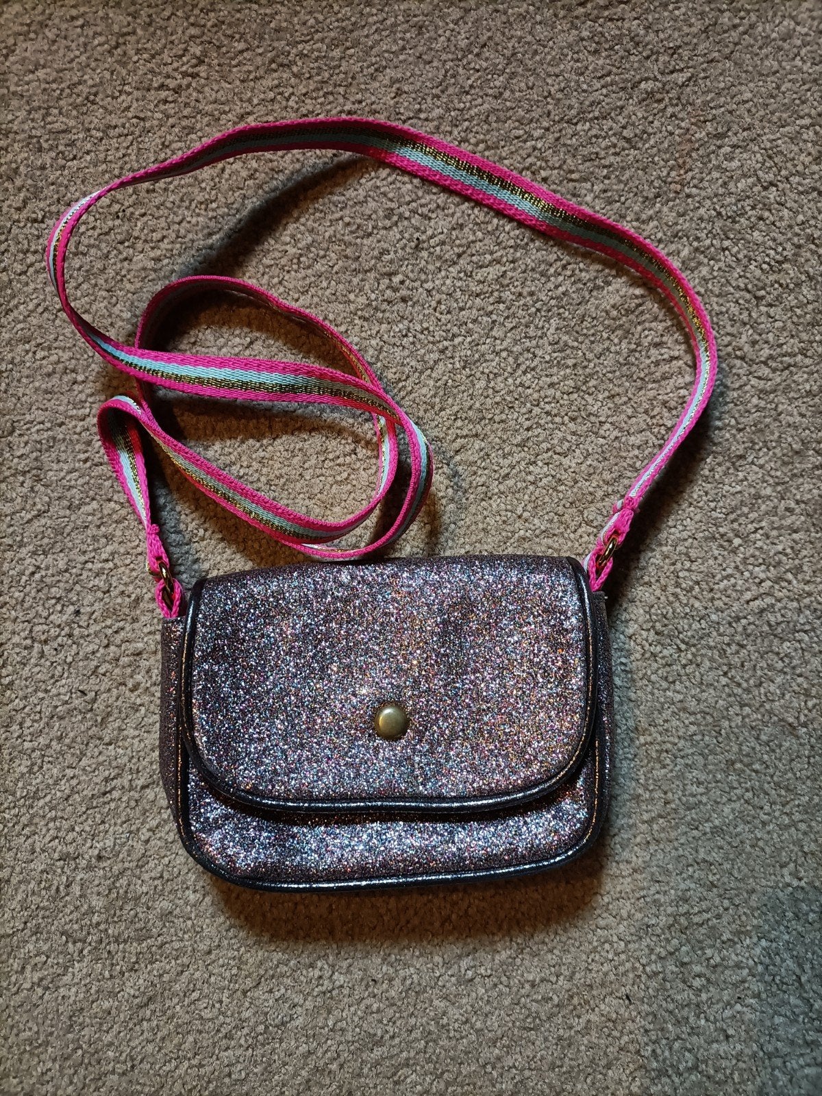 Glitter tasje Milky Kiss nieuw, Ophalen of Verzenden, Nieuw
