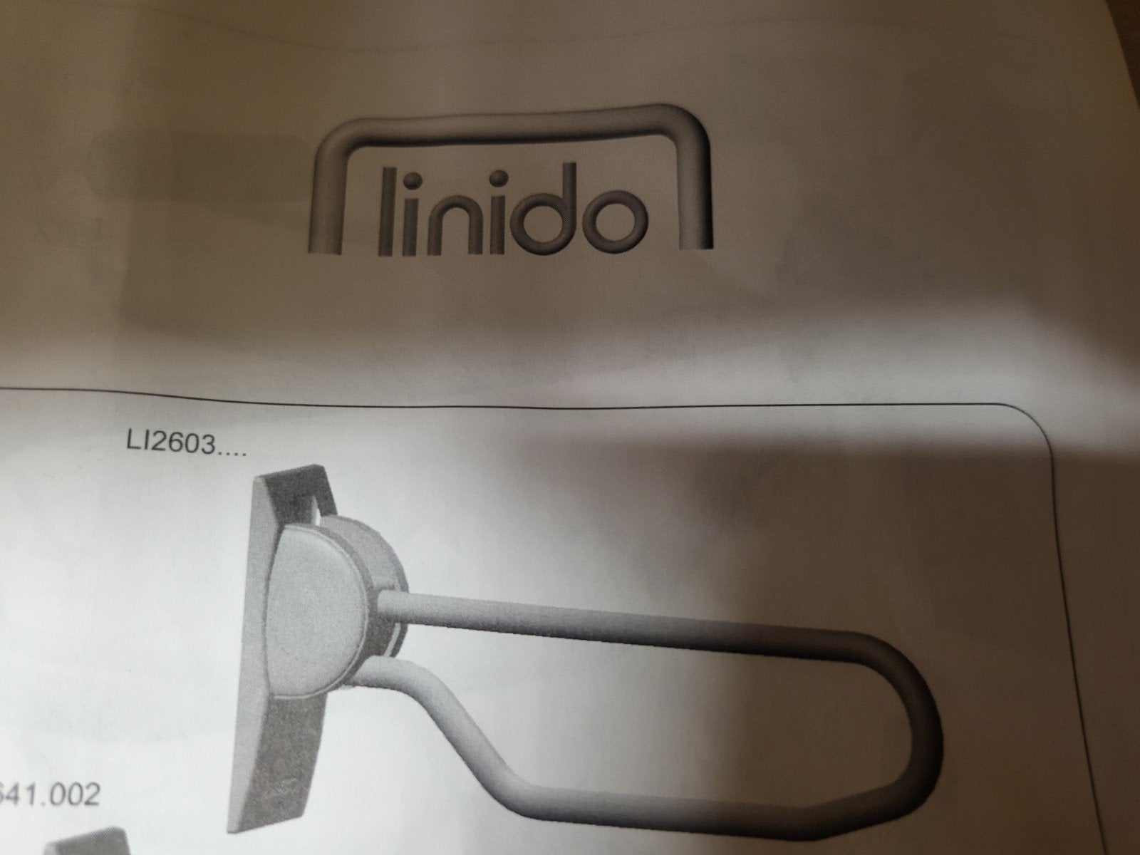Nieuw in oude doos! Linido opklapbare toiletbeugel / muurbeu, Diversen, Ophalen of Verzenden, Nieuw