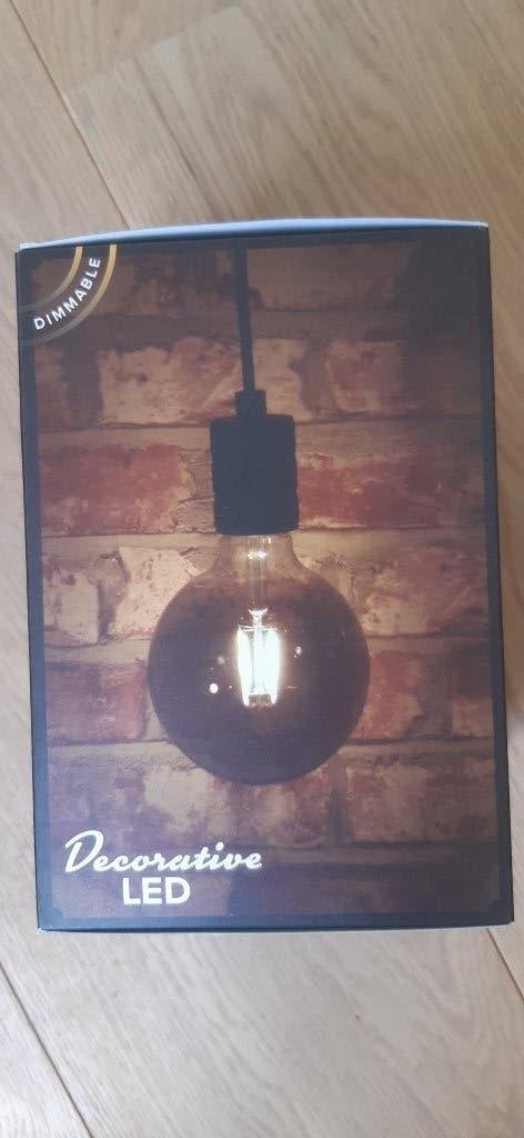 Filament LED lampen 125mm (2x), Ophalen of Verzenden, Nieuw, E27 (groot), Led-lamp