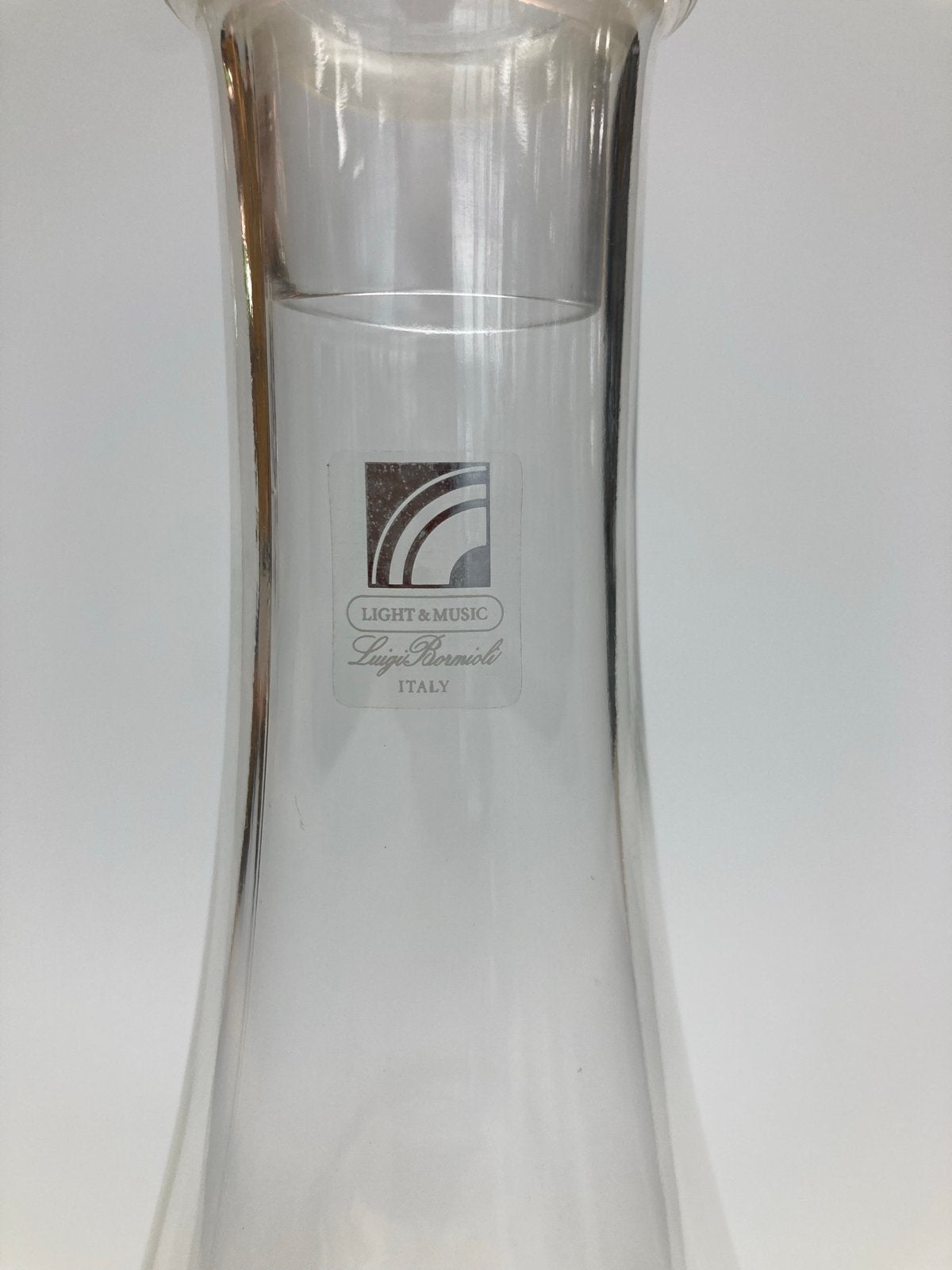 Luigi Bormioli Light & Music Wijnkaraf - 35,5 cm hoog, Ophalen, Zo goed als nieuw, Transparant, Glas