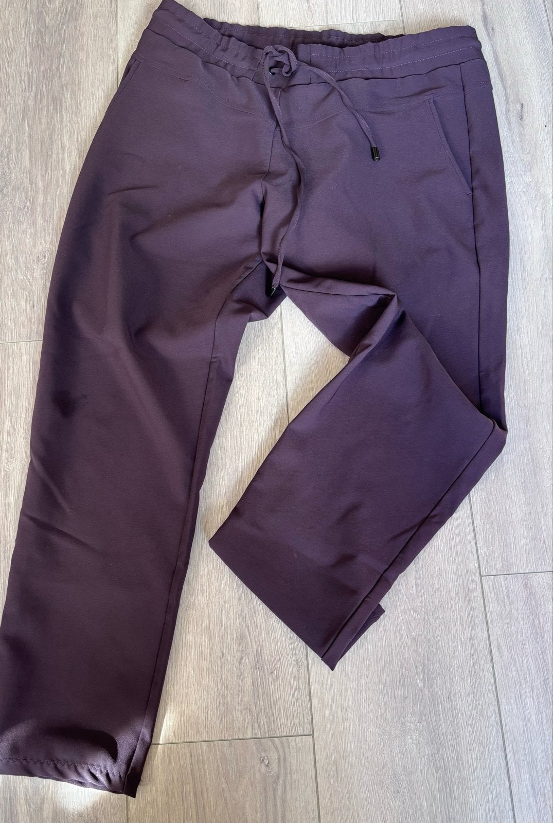 Andcowoman travel broek mt XL in goede staat, Paars, Maat 46/48 (XL) of groter, Ophalen of Verzenden, Zo goed als nieuw
