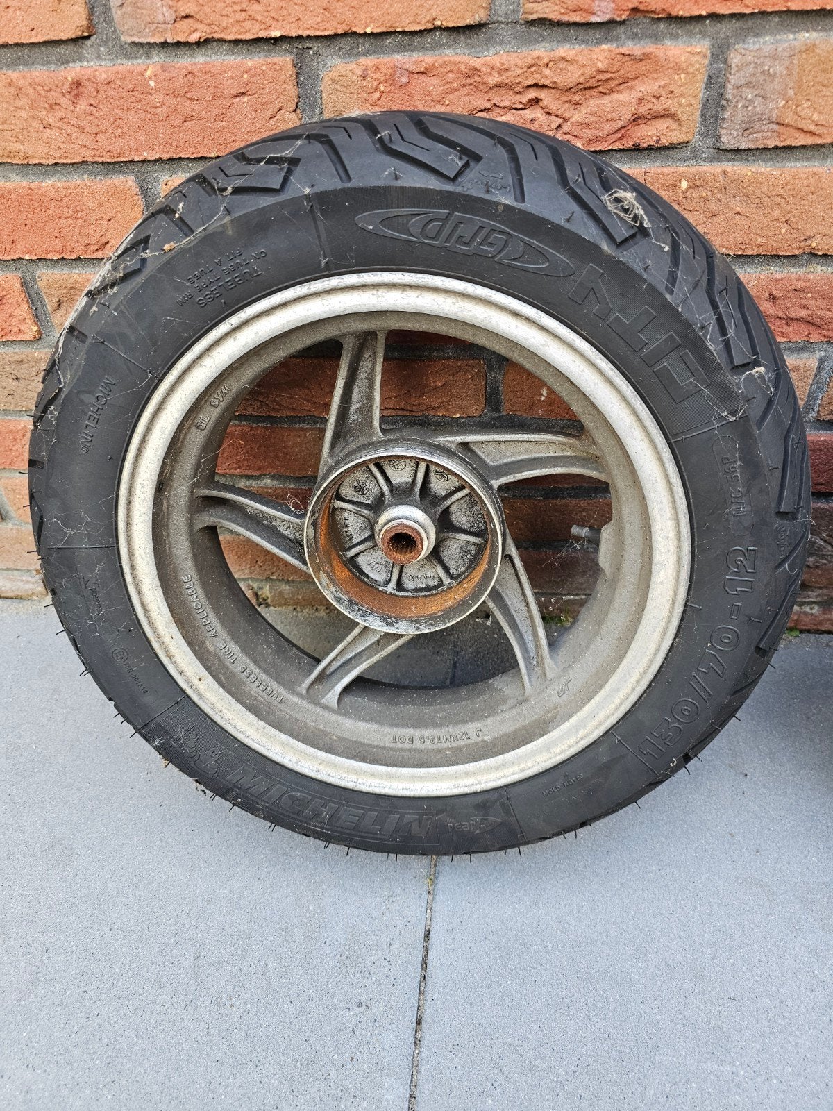 Scooterwiel met band - Voor of achter, Ophalen of Verzenden, Gebruikt, Overige typen