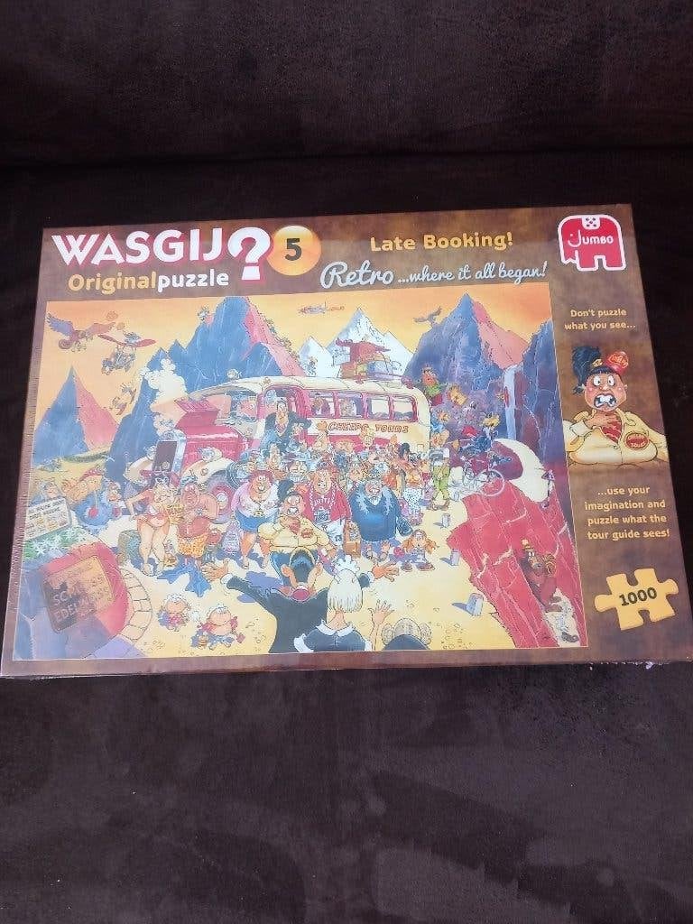 Diverse puzzels o.a. Van Haasteren en Wasgij, Ophalen of Verzenden, 500 t/m 1500 stukjes, Zo goed als nieuw, Legpuzzel