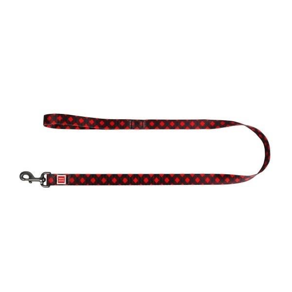 WAUDOG Red Tartan Hondenlijn Nylon 15 mm x 122 cm KOOPJE!!!, Dieren en Toebehoren, Ophalen of Verzenden, Nieuw, Hondenriem