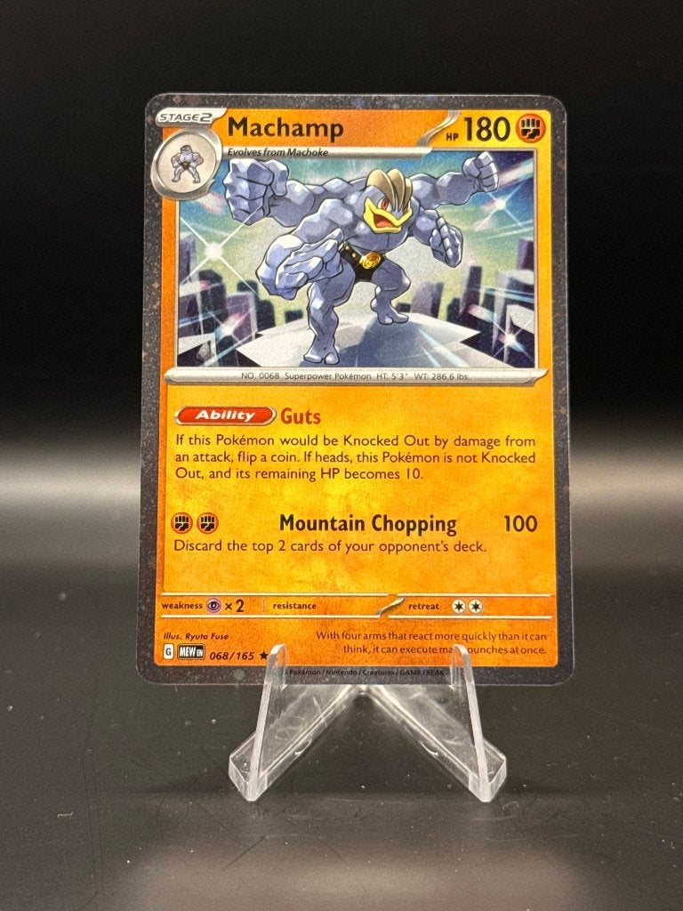 Machamp Cosmos	68/164	Engels	NM | Pokemon, Ophalen of Verzenden, Nieuw, Losse kaart, Foil
