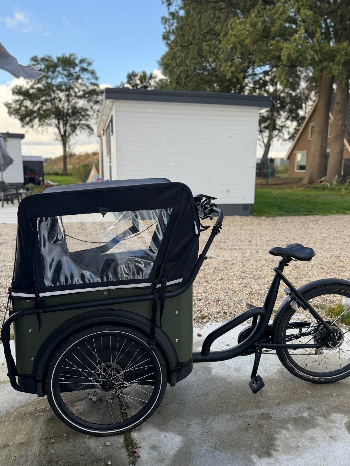 Royal Cargo Bike - Elektrische Bakfiets met Huif, Overige merken, Elektrisch, Ophalen of Verzenden, Zo goed als nieuw