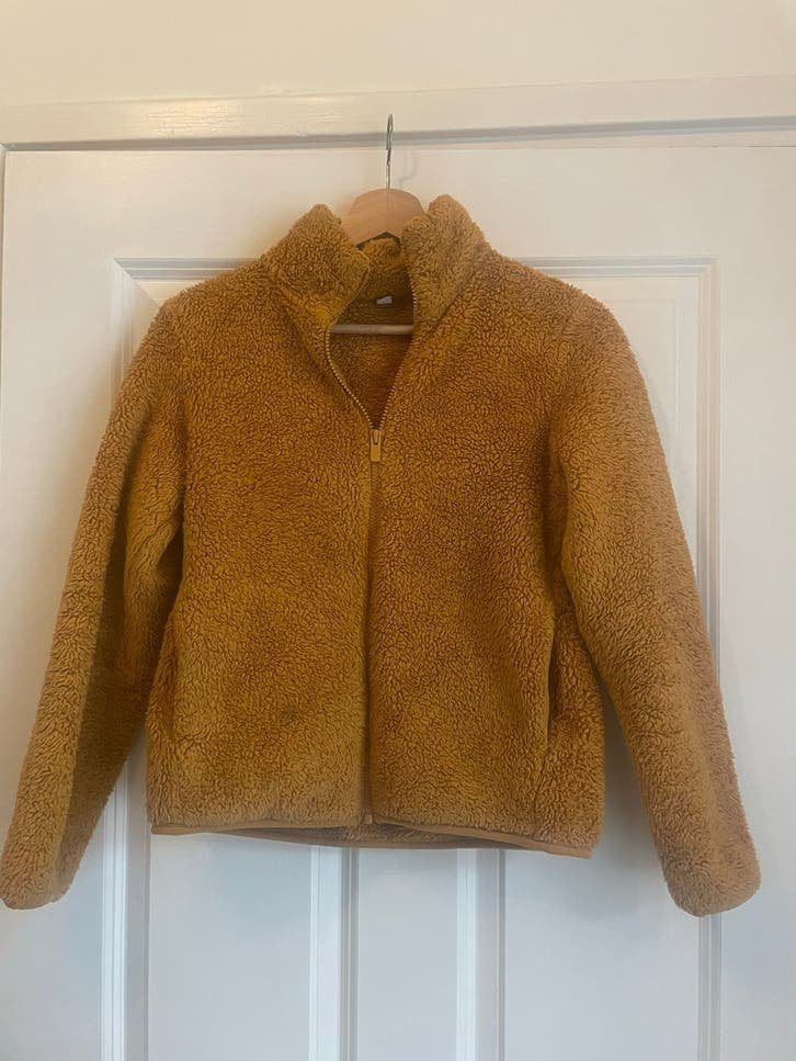 Teddy vest Maat XS, Ophalen of Verzenden, Gedragen, Maat 34 (XS) of kleiner, Geel