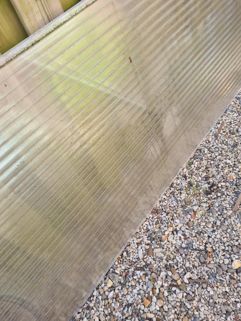 Polycarbonaat platen, Doe-het-zelf en Verbouw, Platen en Panelen, Ophalen, Gebruikt