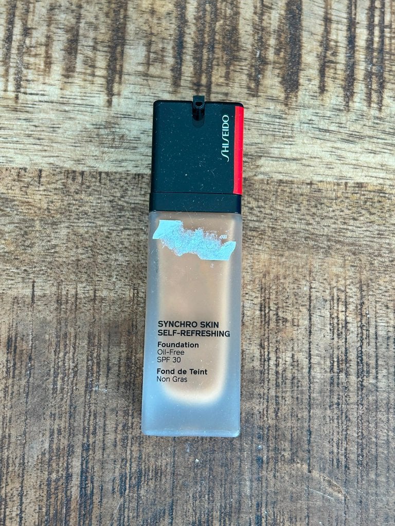 Shiseido Synchro Skin Foundation 460 Topaz, Gehele gezicht, Beige, Nieuw, Ophalen of Verzenden