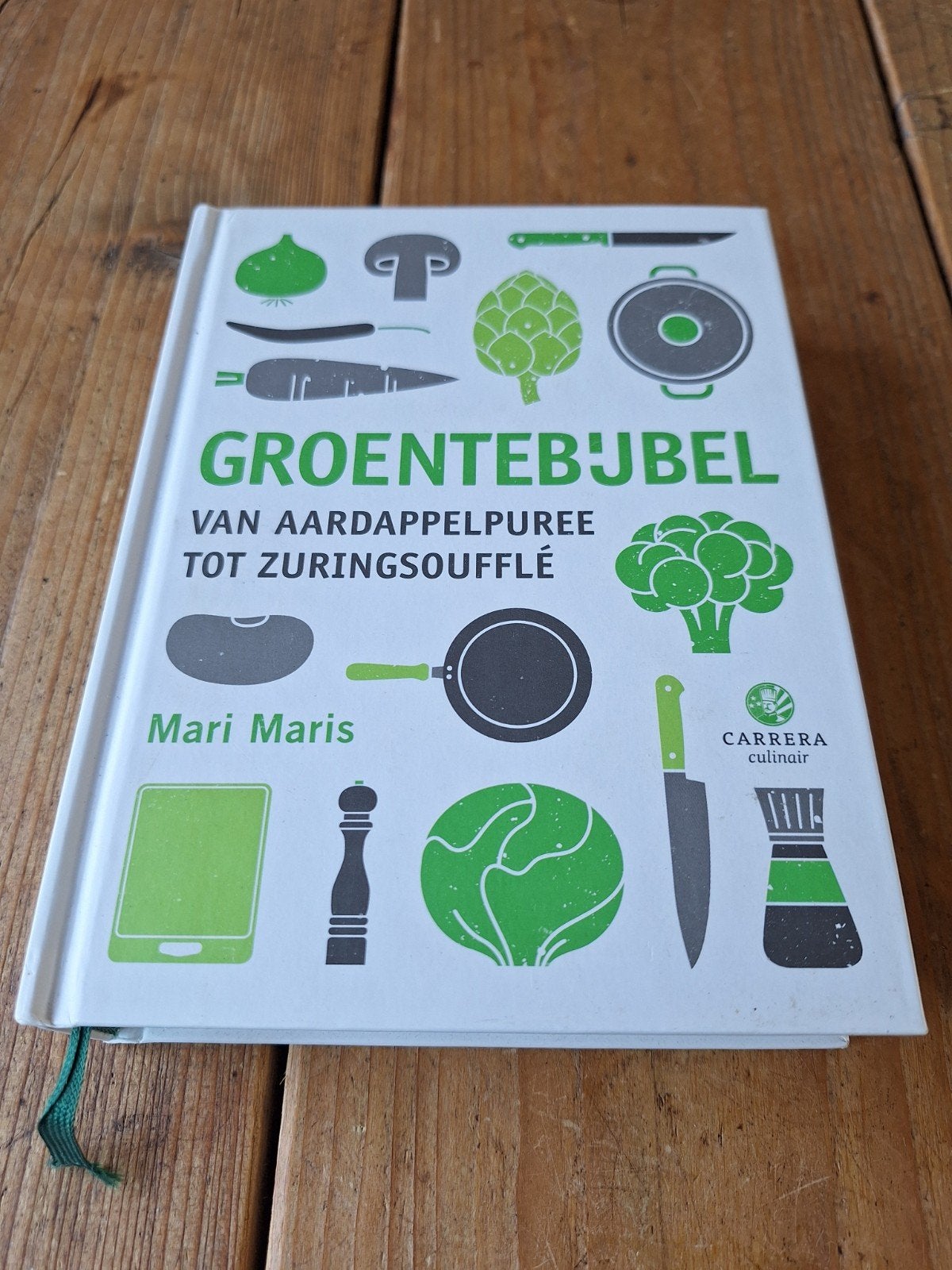 Groentebijbel: Van Aardappelpuree tot Zuringsoufflé, Boeken, Mari Maris, Verzenden, Gezond koken, Zo goed als nieuw