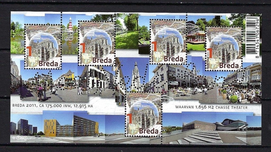 NVPH Blok 2814 (Breda) Postfris, Ophalen of Verzenden, Na 1940, Postfris