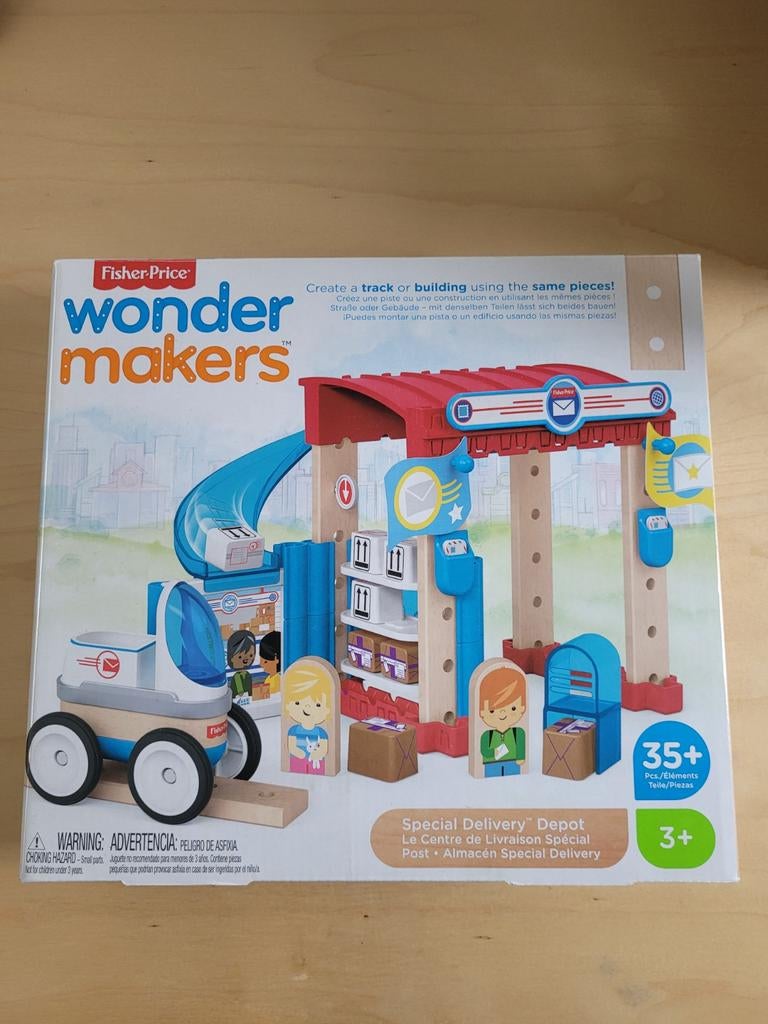 Fisher-Price wondermakers complete set postkantoor, Ophalen of Verzenden