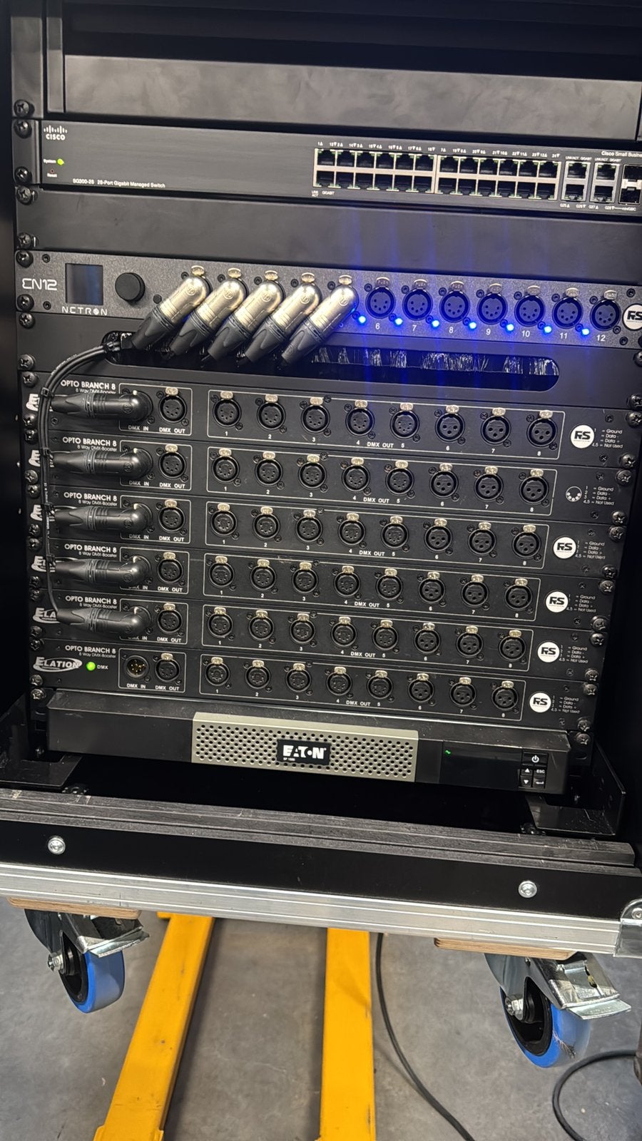 Elation opto Branch 8 dmx splitter / booster, Ophalen, Zo goed als nieuw, Licht