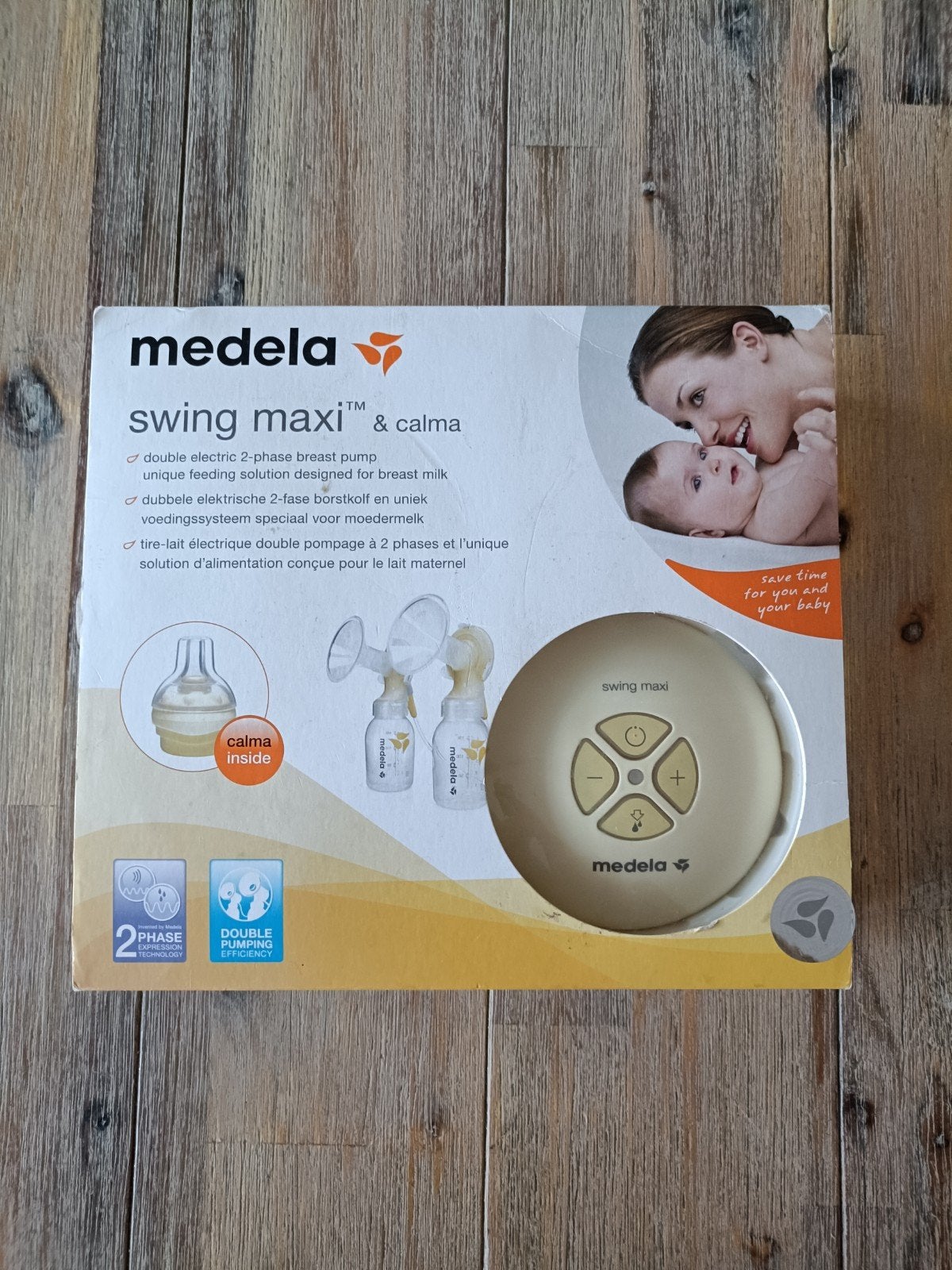 Medela Swing Maxi dubbele elektrische borstkolf, Ophalen, Dubbelzijdig, Medela, Borstkolf