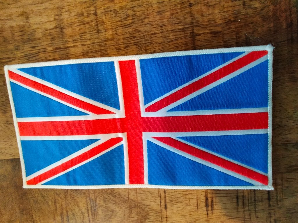 Verenigd Koningkrijk UK Union Jack vintage logo patch vlag, Ophalen of Verzenden, Nieuw
