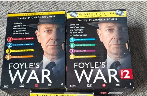 TV-serie - Foyle’s War - Seizoen 1 en 2, Cd's en Dvd's, Vanaf 12 jaar, Ophalen of Verzenden, Zo goed als nieuw