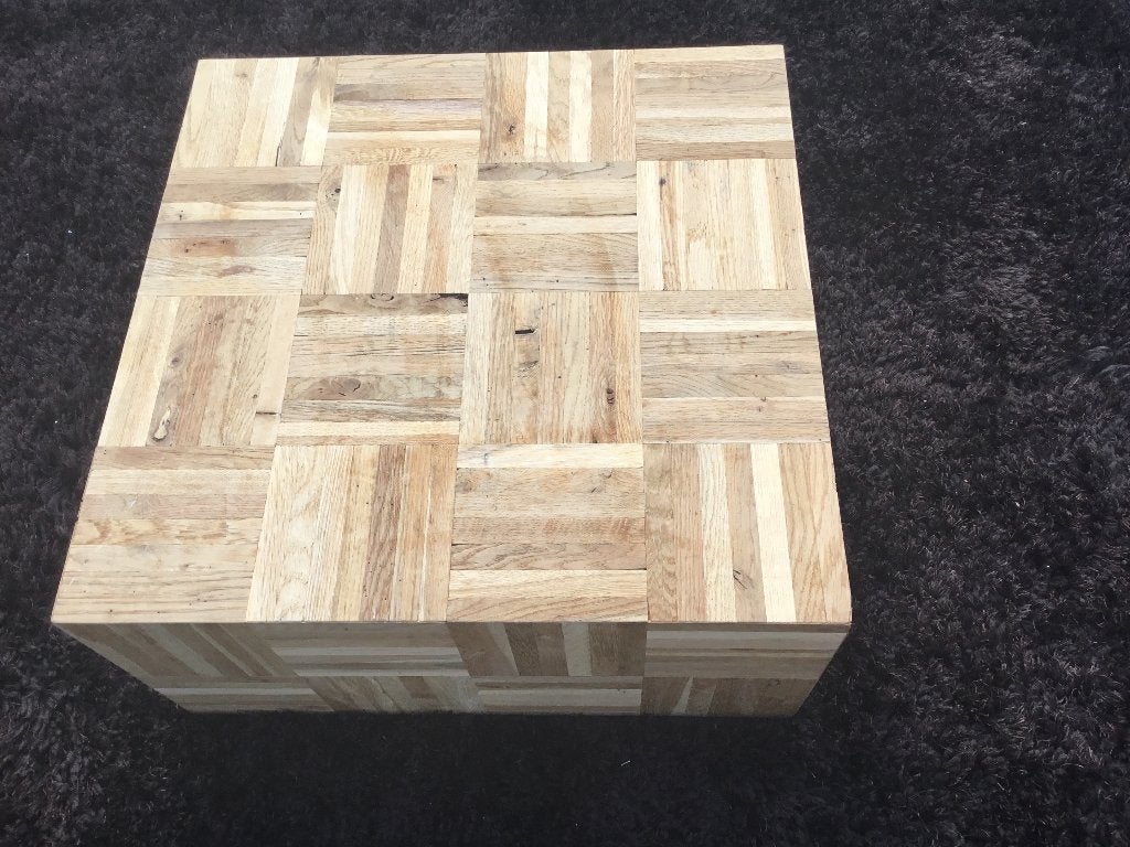 Bijzettafeltje, Gebruikt, Passend in elk interieur., Vierkant, 55 tot 75 cm