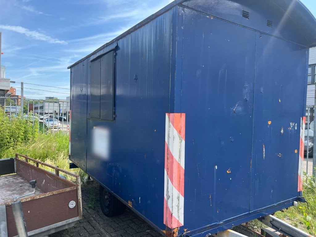 Schaftkeet/pipo wagen, 100 liter of meer, Ophalen, Gebruikt, Overige typen