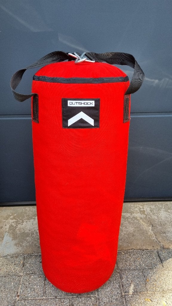 Bokszak - voor stoten - rood - 14kg, Sport en Fitness, Ophalen, Zo goed als nieuw, Bokszak
