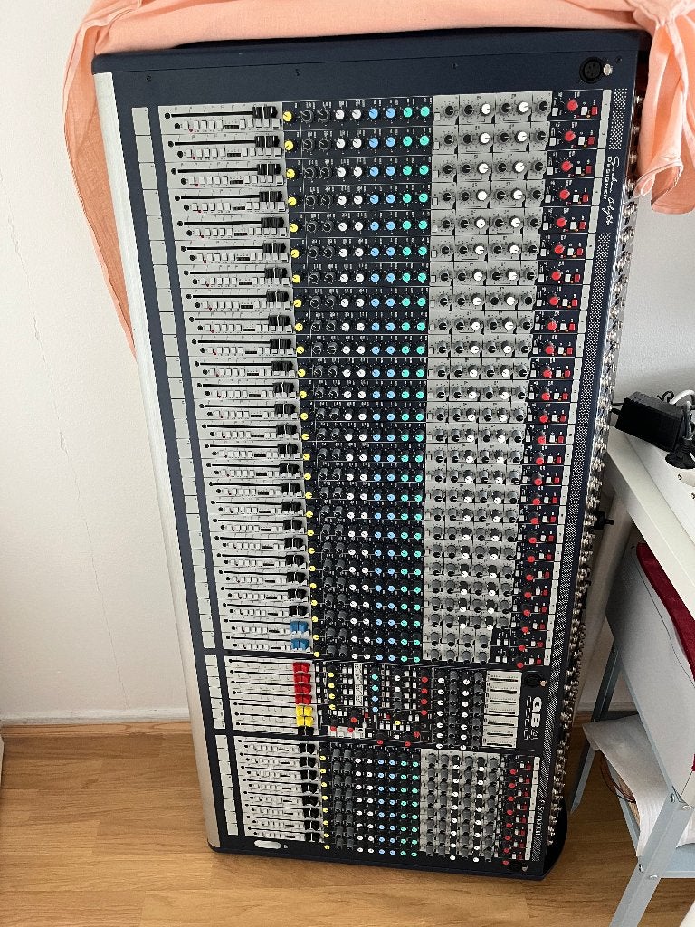 Soundcraft GB4-32, Muziek en Instrumenten, Mengpanelen, Ophalen, Gebruikt, 20 kanalen of meer, Microfooningang
