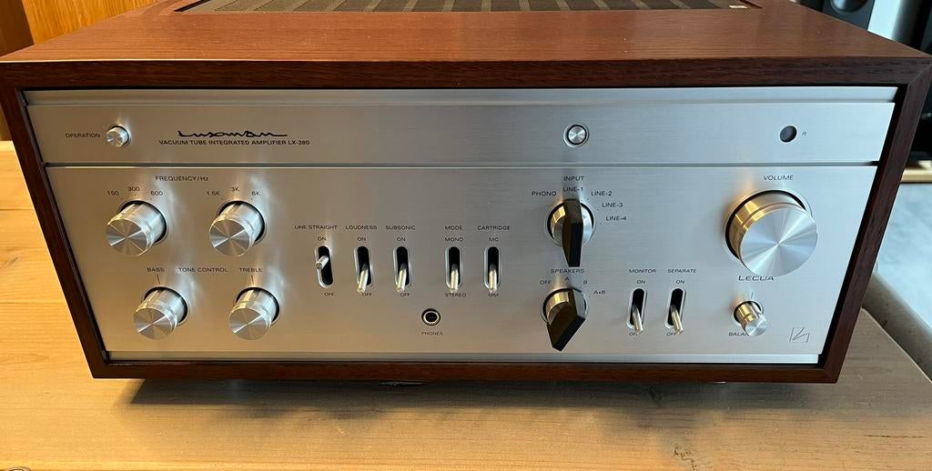 Luxman Buizenversterker LX-380, Audio, Tv en Foto, Buizenversterkers, Ophalen, Versterker