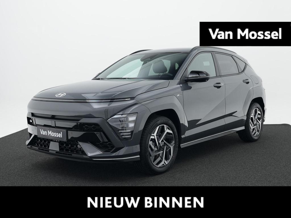 Hyundai Kona 1.6 GDI HEV N Line | 360 Camera | Elektrische S, Auto's, Hyundai, 137 pk, Met garantie (alle), Bedrijf, Nieuw