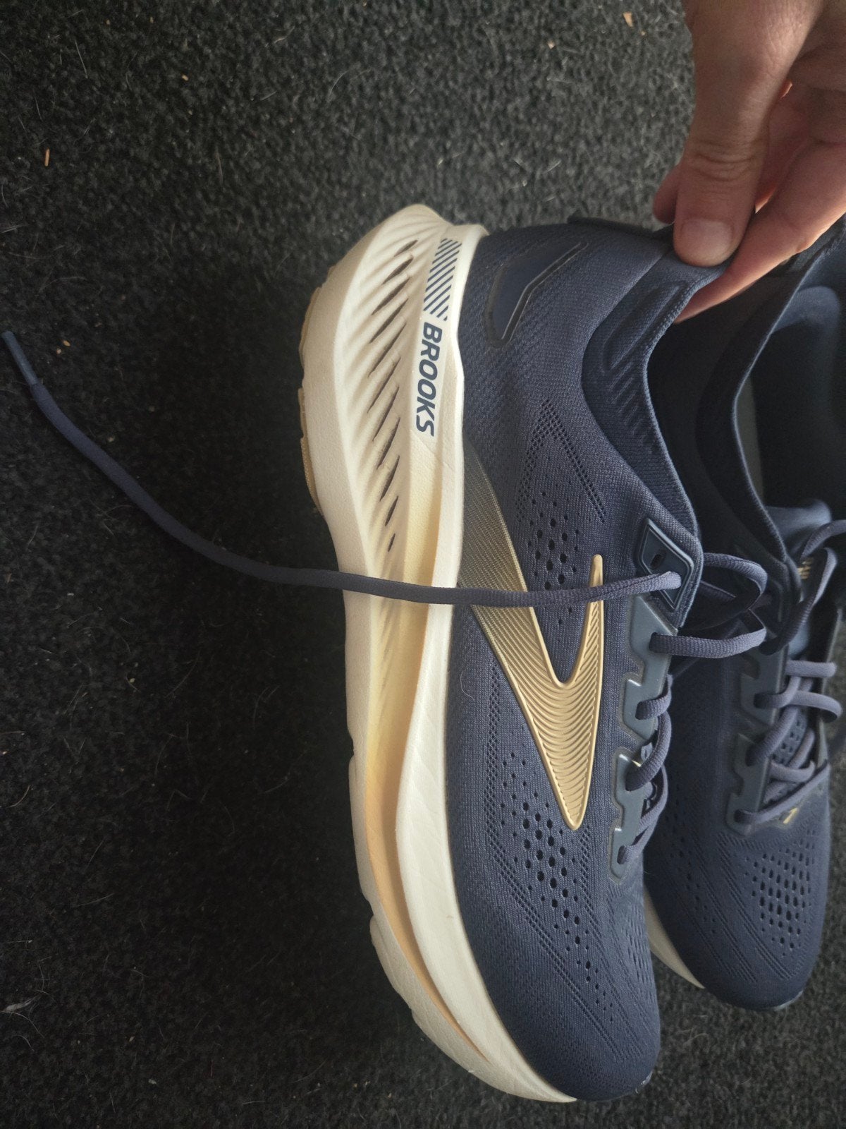 Brooks Glycerin 23 GTS hardloopschoenen - Maat 46, Blauw, Brooks, Ophalen of Verzenden, Sneakers of Gympen