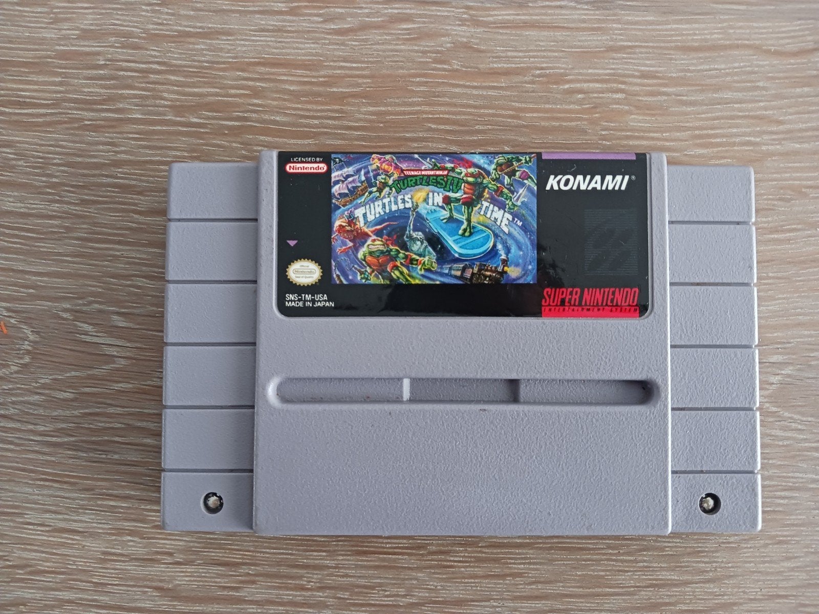 Turtles in Time (NTSC) - Super Nintendo SNES, Avontuur en Actie, Gebruikt, 2 spelers, Ophalen of Verzenden