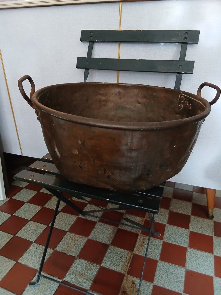 koperen ketel, Ophalen, Koper