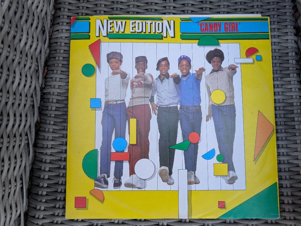 Maxi single - New Edition - Candy Girl, Ophalen of Verzenden, Zo goed als nieuw, Dance en House