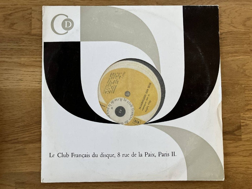 Guy Lafitte Et Son Orchestre / Blue And Sentimental, Ophalen of Verzenden, Jazz