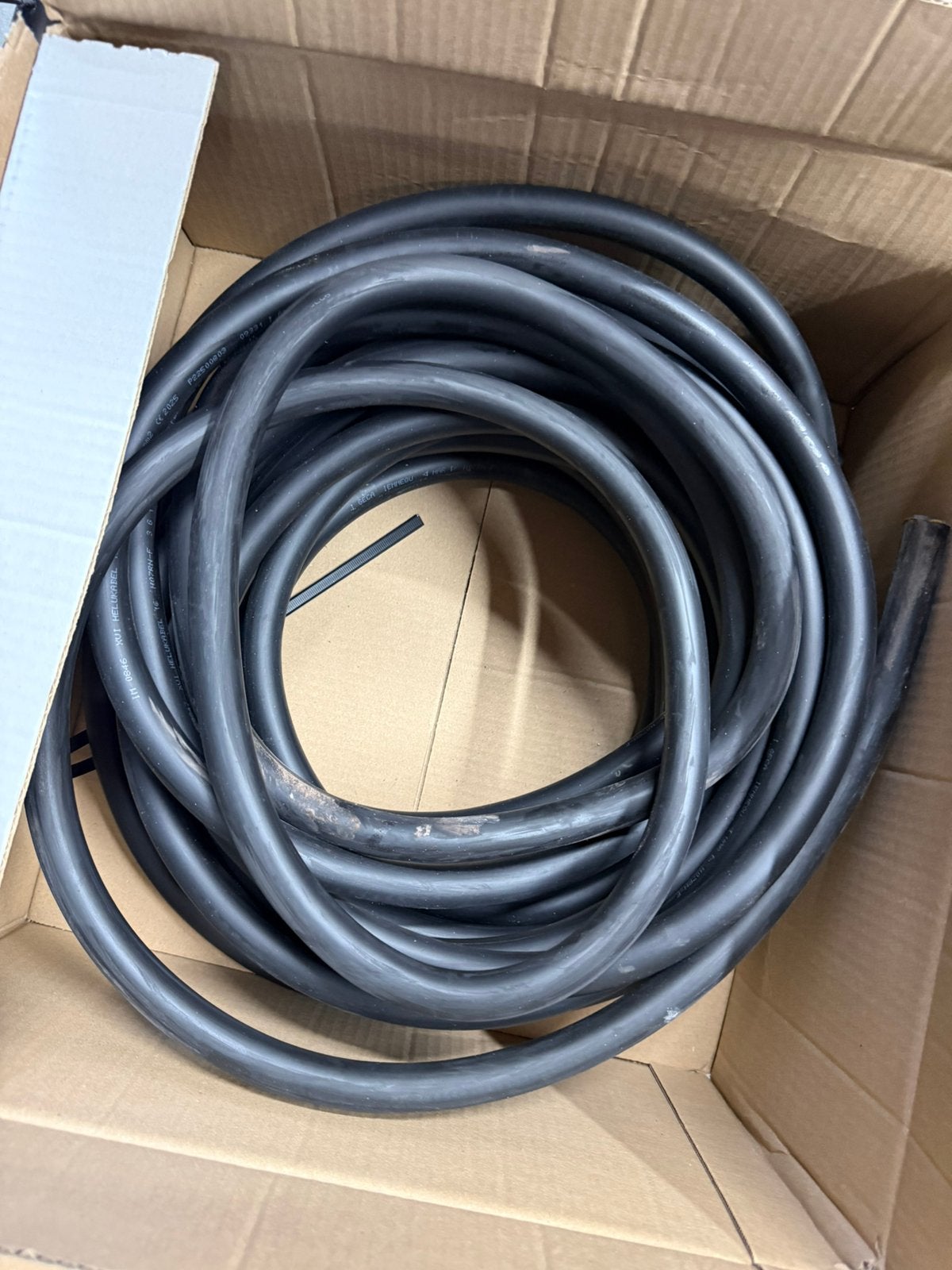 3x10mm2 Neopreen kabel 25 meter, Ophalen, Zo goed als nieuw, Kabel of Snoer
