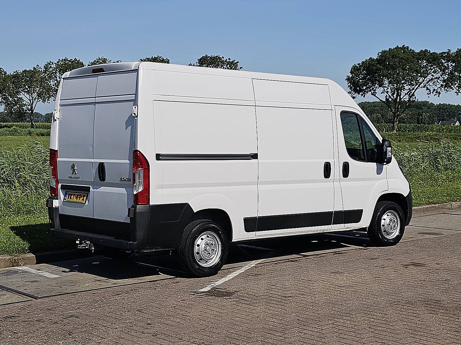 PEUGEOT BOXER 2.2 l2h2 163pk navi nap!, Gebruikt, Euro 6, 4 cilinders, Wit