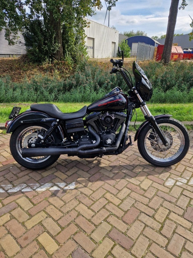 Harley Davidson FXDB Dyna Street Bob ClubStyle bj'07 96ci, 2 cilinders, Motorrijbewijs A, Meer dan 35 kW, Toermotor