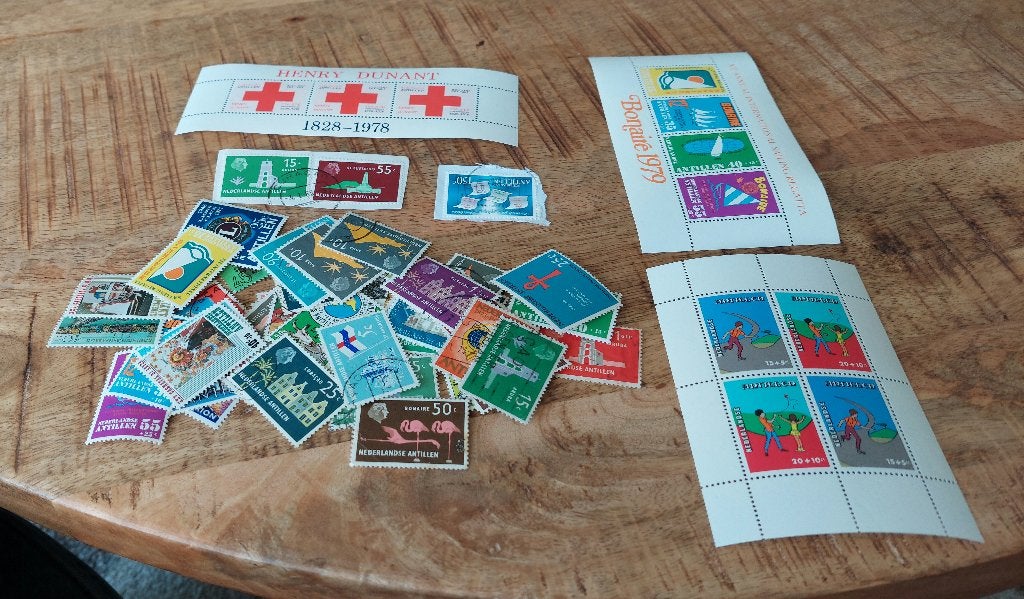 Kavel Nederland Overzeese Gebiedsdelen, gestempeld/postfris., Ophalen of Verzenden, Nederland