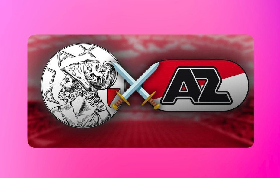 AJAX-AZ, 2x/3x tickets naast elkaar TOPPLEKKEN!, Overige typen, Drie personen of meer, Oktober