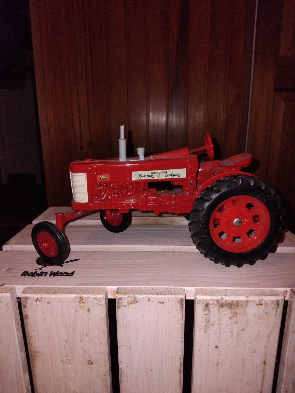 Vintage Farmall 350 Tractor Speelgoedmodel, Ophalen, Gebruikt