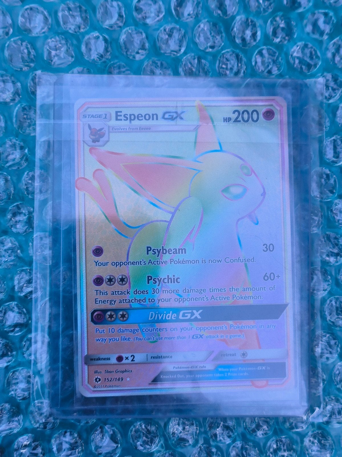 Pokemon Espeon GX 152/149, Ophalen, Zo goed als nieuw