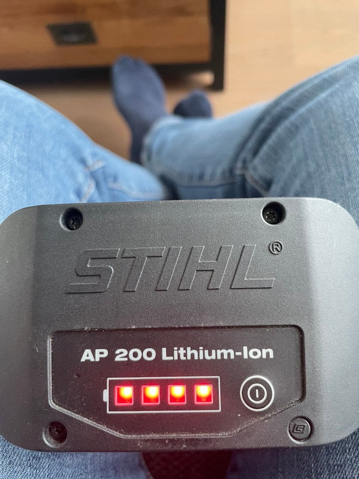 Sthil ap 200 met storing, Tuin en Terras, Verzenden, Gebruikt