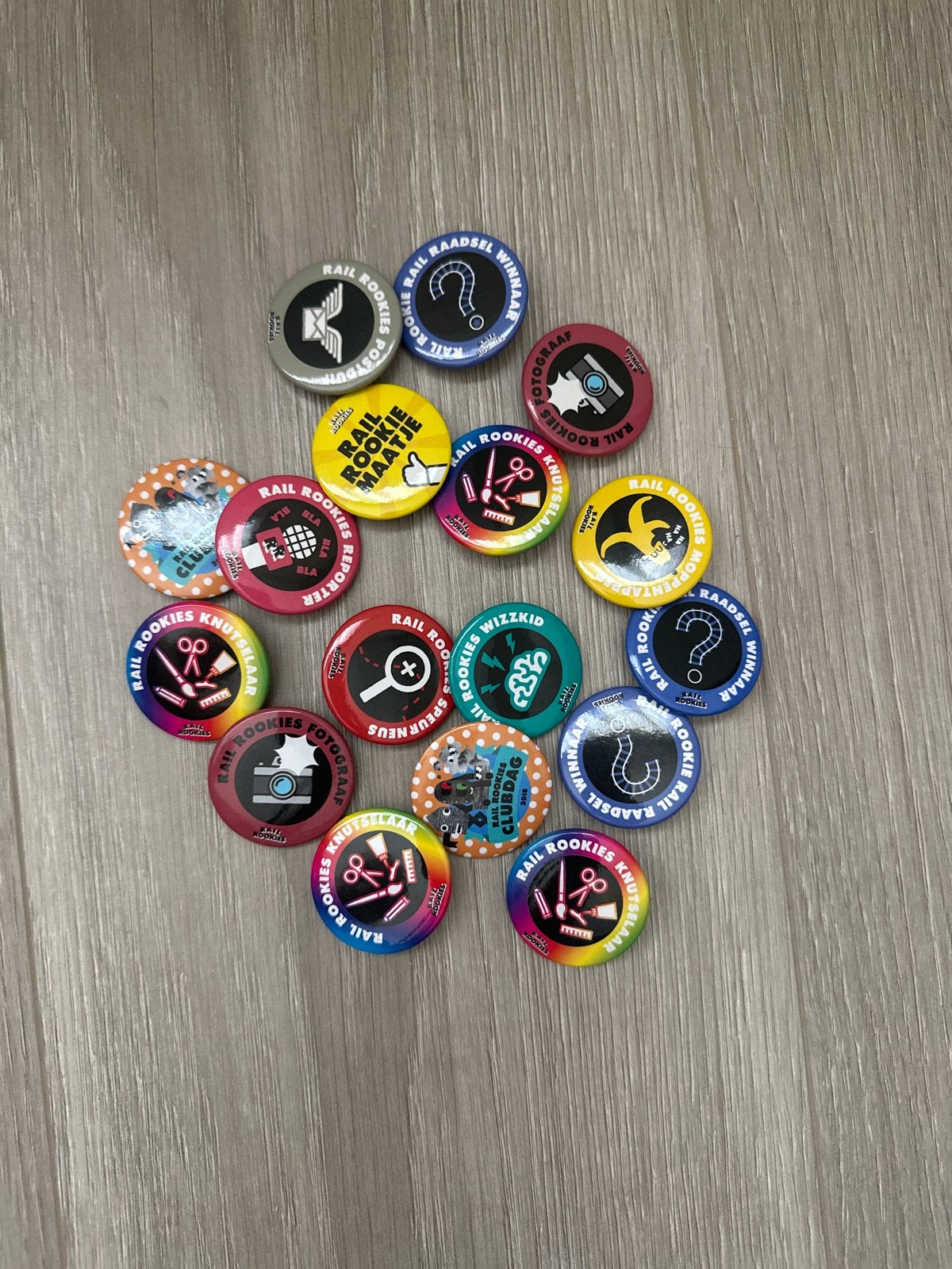 Rail Rookies Badges - Brosjes, Ophalen of Verzenden, Zo goed als nieuw